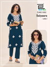Saiyaara By Blue Hills Rayon Embroidery Kurti With Bottom Exporters In India
